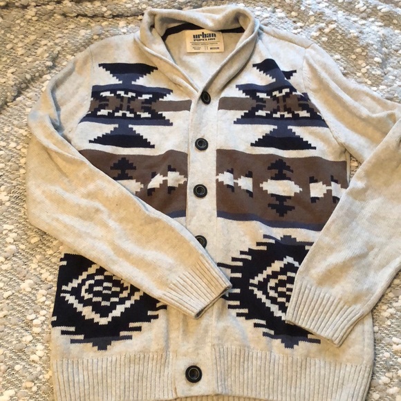 urban pipeline Other - Aztec Printed Cardigan